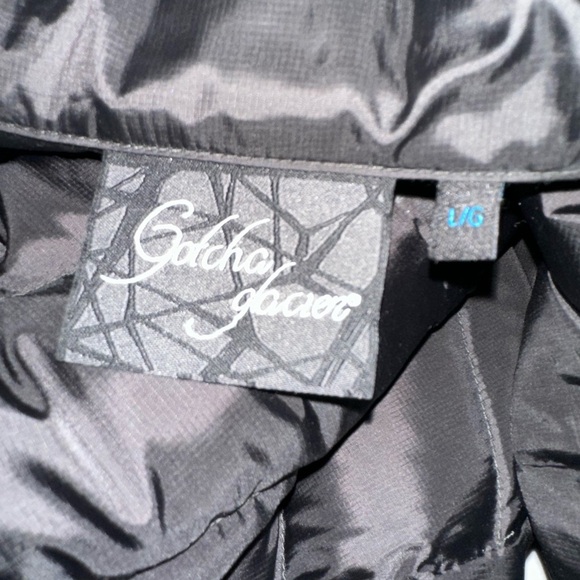Gotcha Glacier Down Filled Winter Puffer Jacket Black SZ L - Picture 5 of 8
